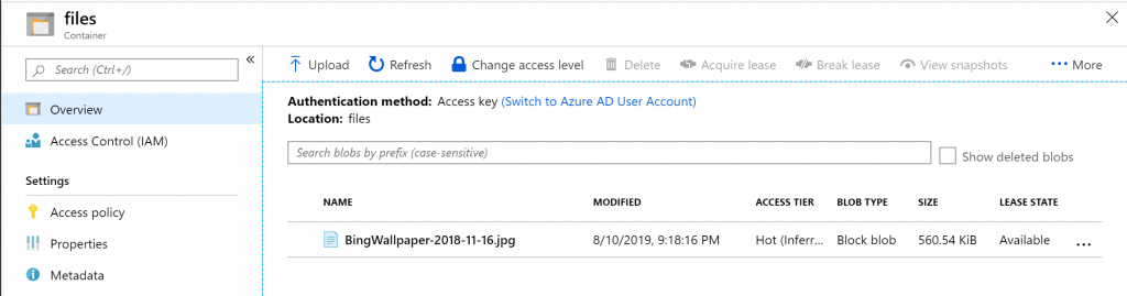 azure storage, azure storage soft delete, azure storage recover deleted data