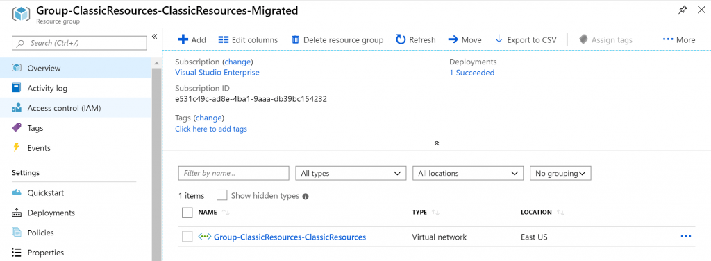 classic azure virtual network, migrate classic to arm, migrate azure classic to arm