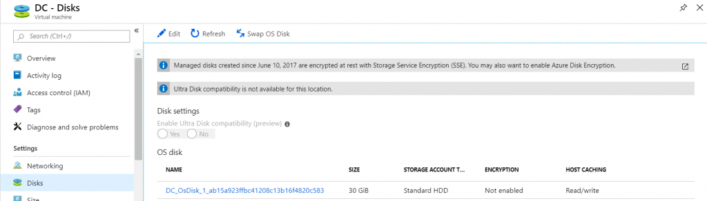 Swap OS Disk of an Azure VM - VIKAS KUMAWAT